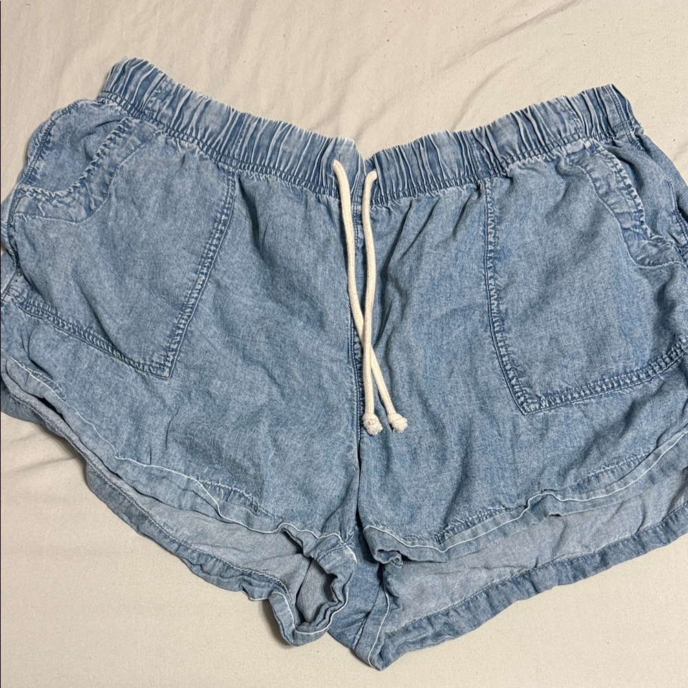 Aerie Light Blue Athletic Shorts